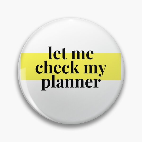 Item preview, Let me check my planner designed and sold by Planner-girl.