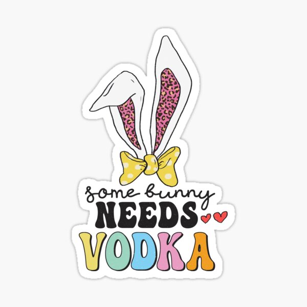 Artikel-Vorschau von Irgendein Hase braucht Wodka Ostern, designt und verkauft von Catalina2202.