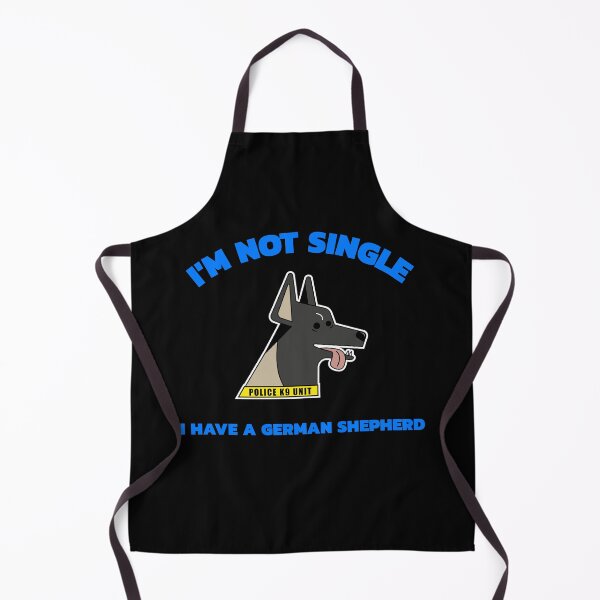 Item preview, I'M NOT SINGLE I HAVE A GERMAN SHEPERD. FUNNY SINGLES QUOTE. STICKER designed and sold by bestfunonline.
