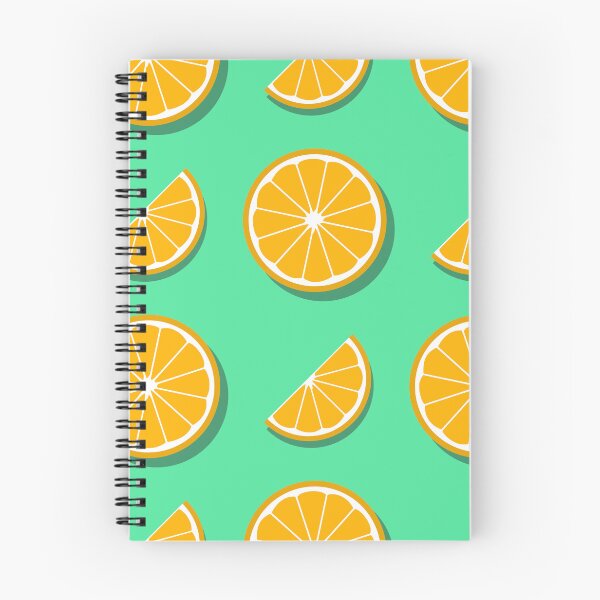 Item preview, Orange Fruit Segment Pattern designed and sold by David Speed Design.