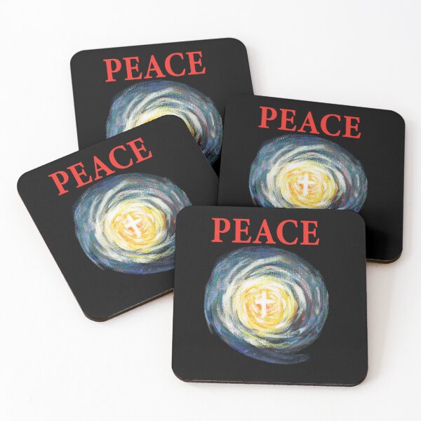 Item preview, Christian Cross_Peace, love, protection designed and sold by Yolanda Designs.