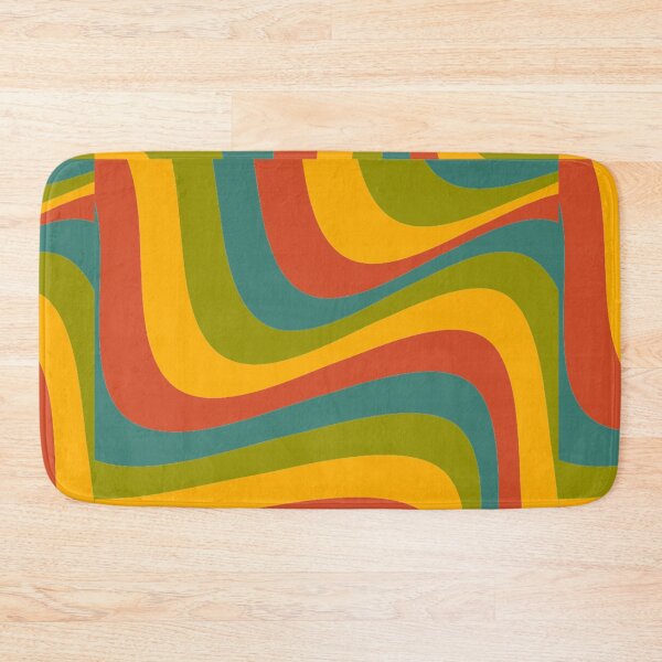 Item preview, RETRO COLORFUL SQUIGGLY LINES designed and sold by DiscoVibes.