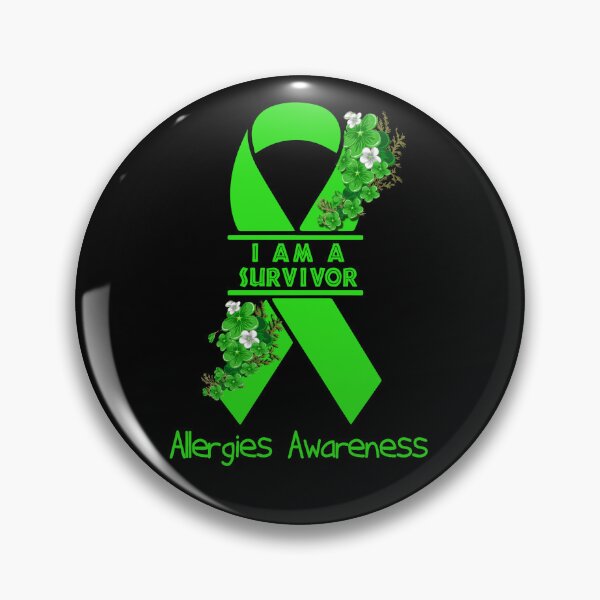 Item preview, I Am A Suvivor Ribbon Allergies Awareness designed and sold by heppenp.