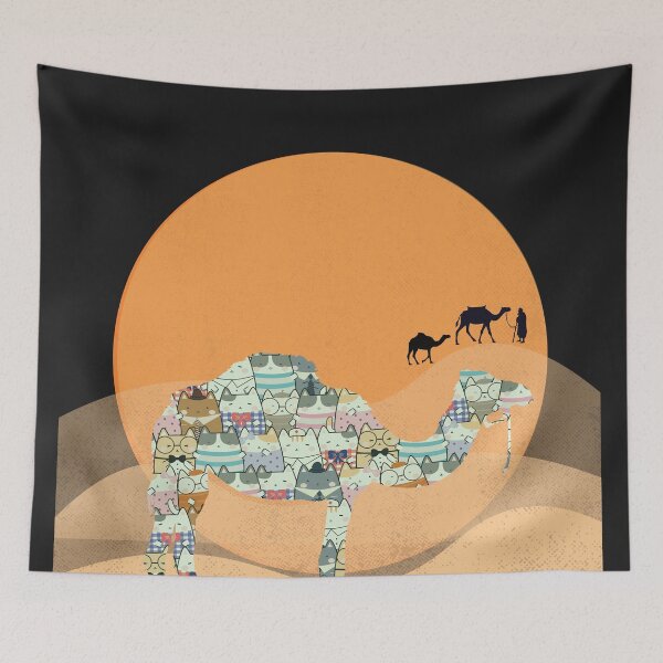 Item preview, Funny Camelflage - Cats Really Like Camelflage - Just Hiding designed and sold by zicutza.
