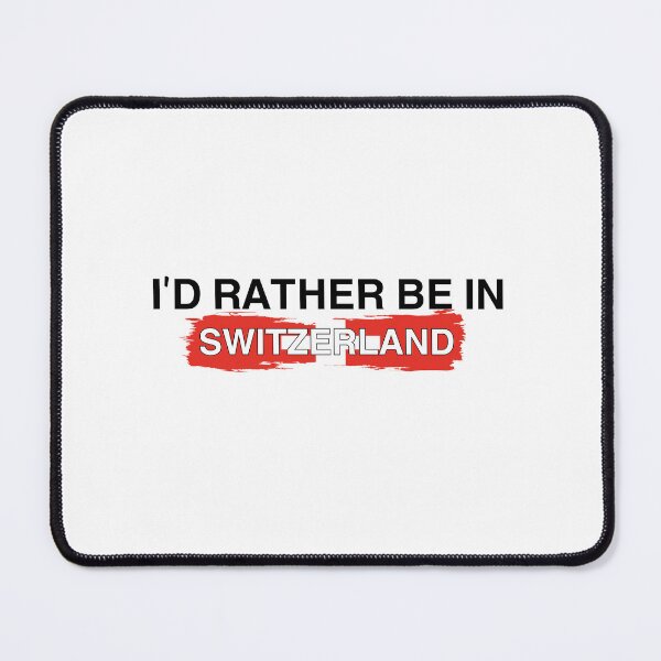 Item preview, Switzerland Colorful Travelling Design, I’d Rather Be In Switzerland designed and sold by Immdesigner.