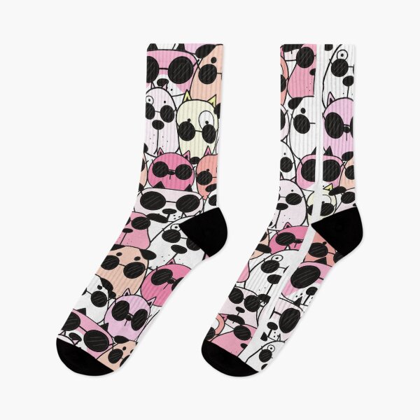 Item preview, PINK DOGS WEARING SUNGLASSES  designed and sold by DiscoVibes.