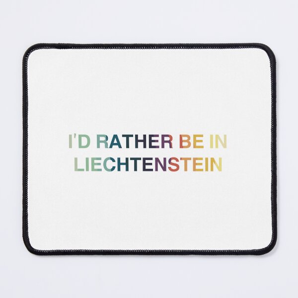 Item preview, Liechtenstein Colorful Travelling Design, I’d Rather Be In Liechtenstein designed and sold by Immdesigner.