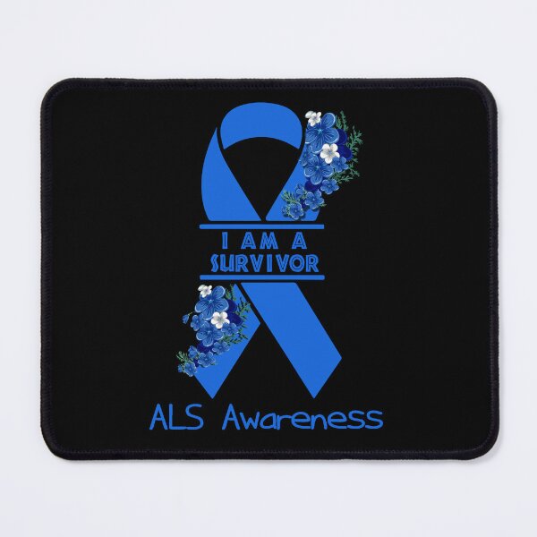 Item preview, I Am A Suvivor Ribbon ALS Awareness designed and sold by heppenp.