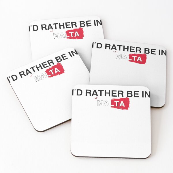 Item preview, I’d Rather Be In Malta designed and sold by Immdesigner.
