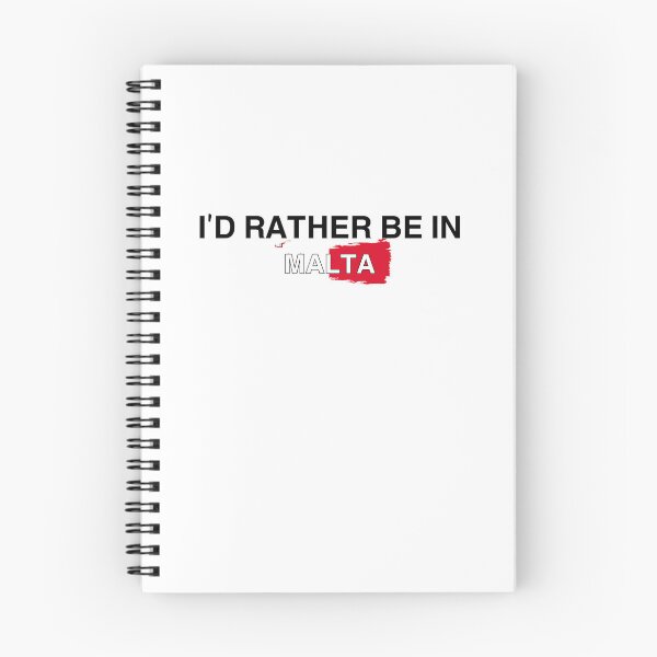 Item preview, I’d Rather Be In Malta designed and sold by Immdesigner.