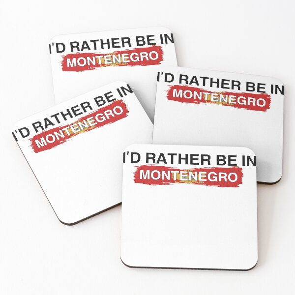Item preview, Montenegro Colorful Travelling Design, I’d Rather Be In Montenegro designed and sold by Immdesigner.