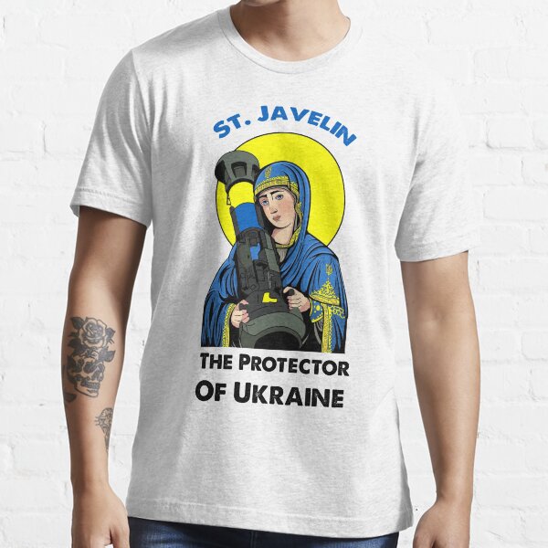 "St. Javelin The Protector Of Ukraine" Tshirt for Sale by bigchance