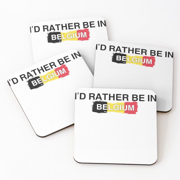 Item preview, Belgium Multicolor design I’d Rather Be In Belgium designed and sold by Immdesigner.