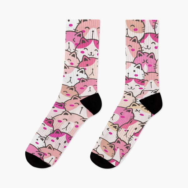 Item preview, CROWED PINK CATS  designed and sold by DiscoVibes.