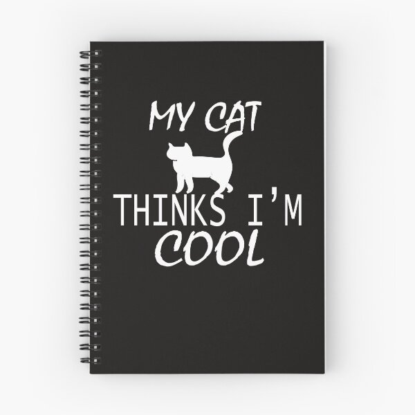Item preview, My cat Thinks I'm Cool: lovers cat, Funny Cat Shirt  designed and sold by AbdessalamBHM.