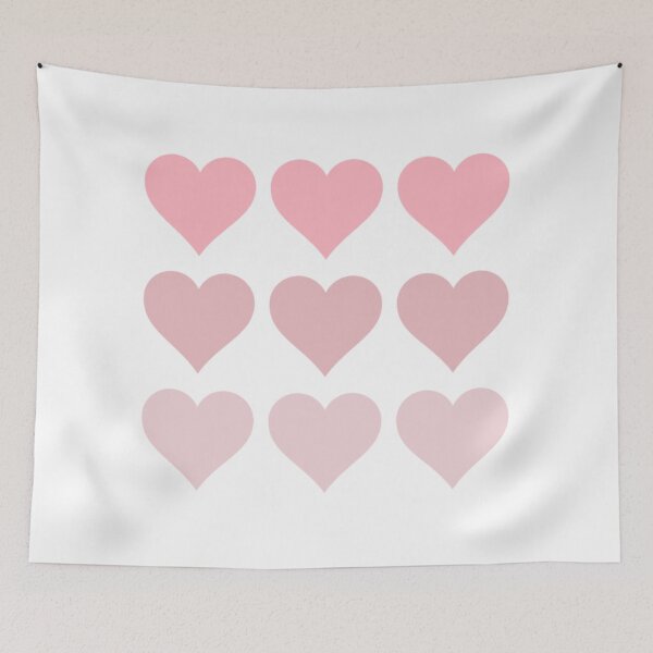 Item preview, Heart pattern design from pink colour palette (color palete) designed and sold by Sanaura.