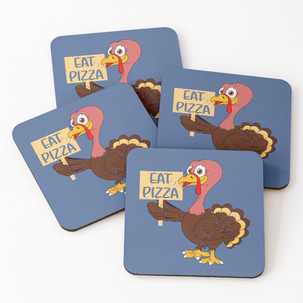 Item preview, Eat Pizza Vegan Plant Based Funny Cock Cartoon Chicken designed and sold by raretshirtsuk.