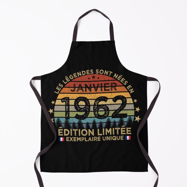 Item preview, Anniversaire 60 Ans Les Legendes Sont Nees en Janvier 1962 designed and sold by cssdru.