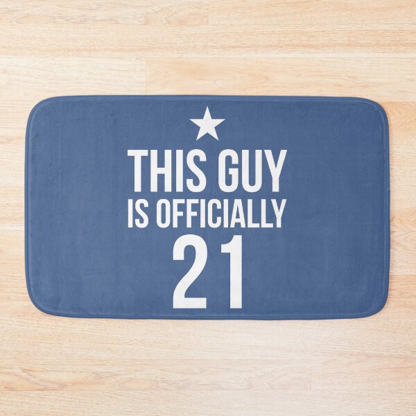 Item preview, This Guy Is Officially 21 Cool 21st Birthday Bday Drinking Age designed and sold by raretshirtsuk.