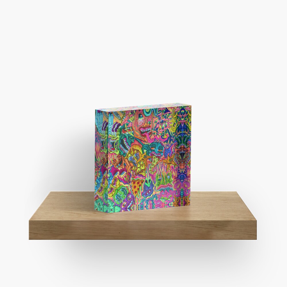 Item preview, Acrylic Block designed and sold by TrippyDrawingz.