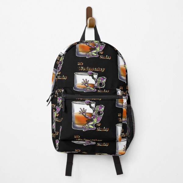 Item preview, Whiskey Frog Purple: It's Wednesday, My Dudes designed and sold by iduzarts.