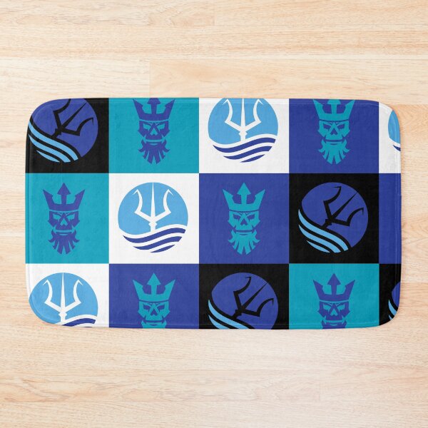 Item preview, Poseidon with Trident Atlantis Pattern designed and sold by StreetGlory.