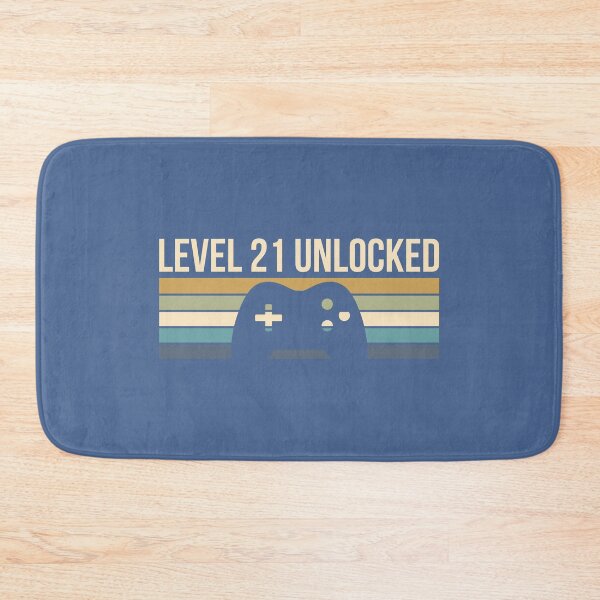 Item preview, Level 21 Unlocked 21st Birthday Bday Legal Drinking Age designed and sold by raretshirtsuk.