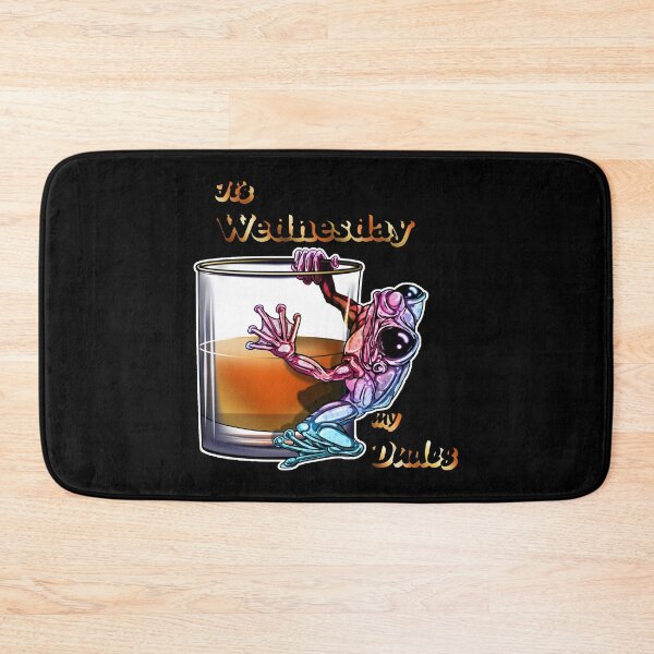 Item preview, Whiskey Frog Rainbow: It's Wednesday, My Dudes designed and sold by iduzarts.