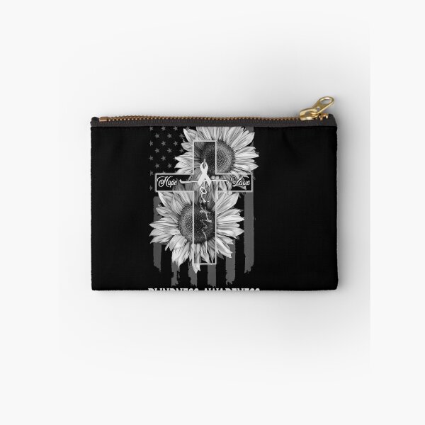 Item preview, Faith Hope Love American Flag Sunflower Christian Cross Blindness Awareness designed and sold by Tadmab.