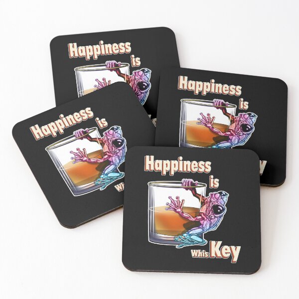 Item preview, Whiskey Frog Rainbow: Happiness is whisKEY designed and sold by iduzarts.