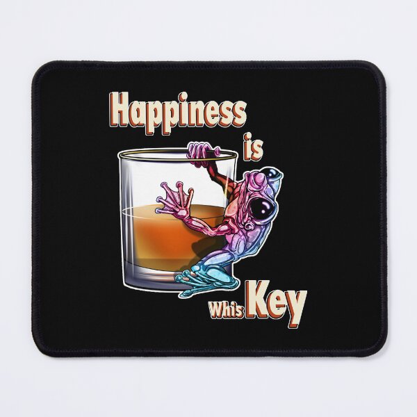 Item preview, Whiskey Frog Rainbow: Happiness is whisKEY designed and sold by iduzarts.