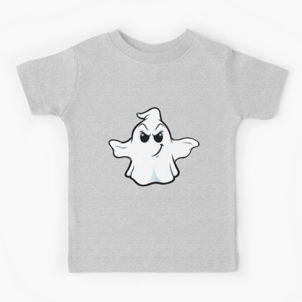 Mean Ghost - Slight Smile Kids T-Shirt