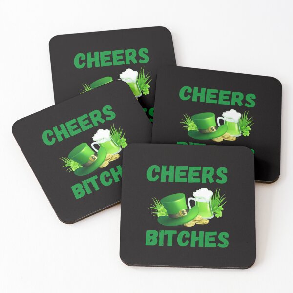 Item preview, St. Patrick`s Patricks Day Irish Cheers Bitches Lucky Beer T-SHIRT designed and sold by bahdsgraphic.