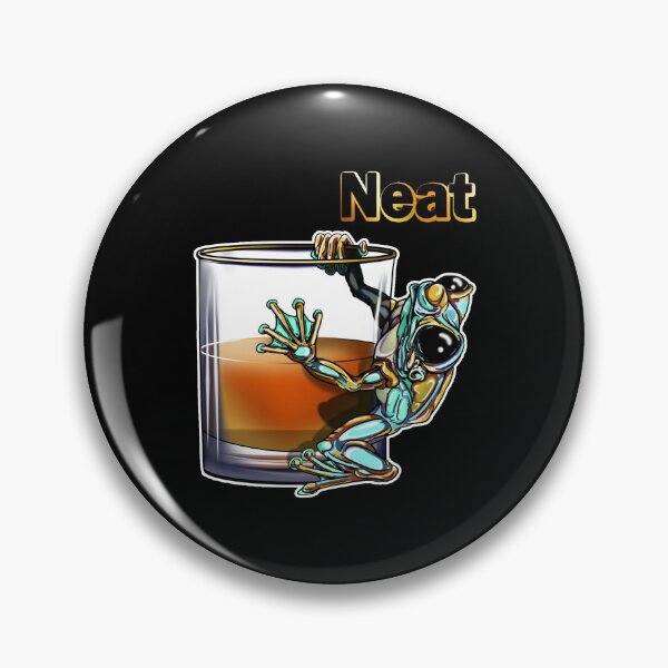 Item preview, Whiskey Frog Teal and Yellow: Neat designed and sold by iduzarts.