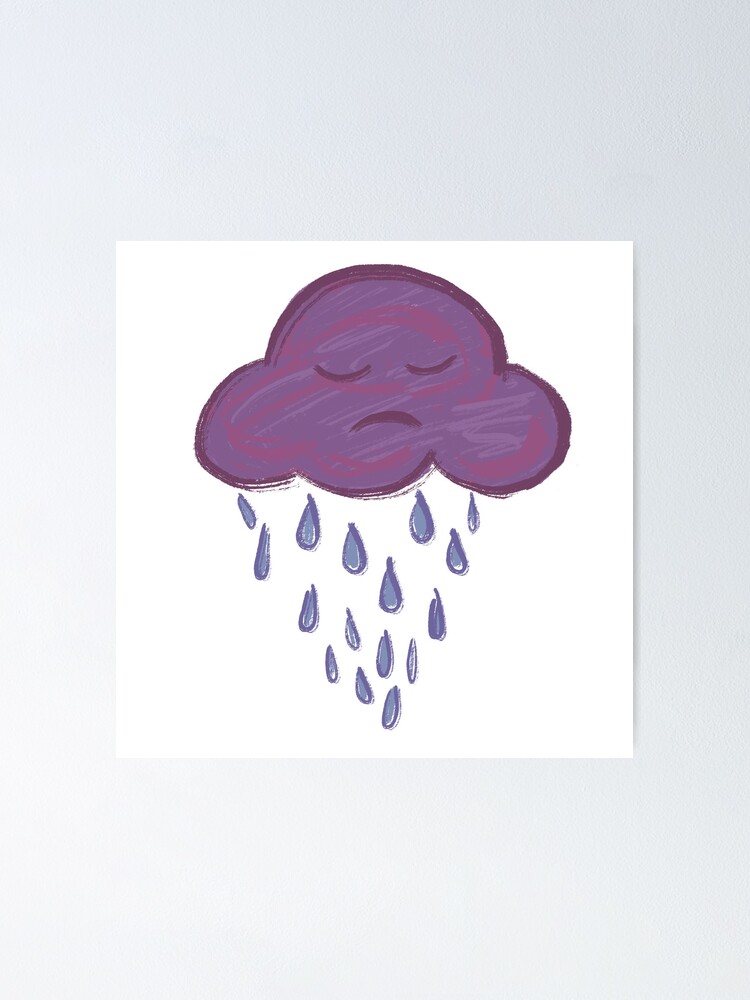 "rainy day ice cream" Poster by modestalchemist Redbubble