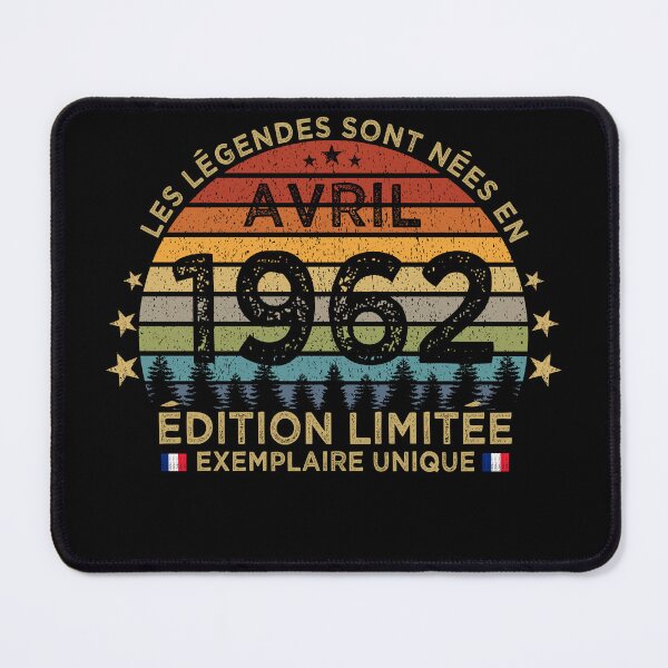 Item preview, Anniversaire 60 Ans Les Legendes Sont Nees en Avril 1962 designed and sold by cssdru.