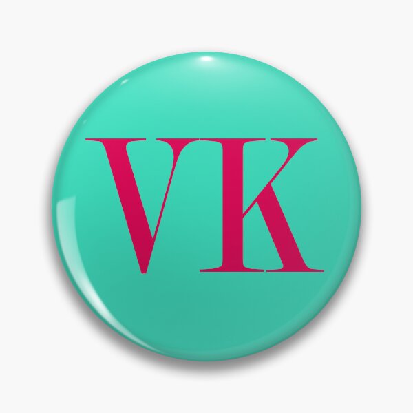 Item preview, The letters------VK----in fuscia color designed and sold by solgel47.