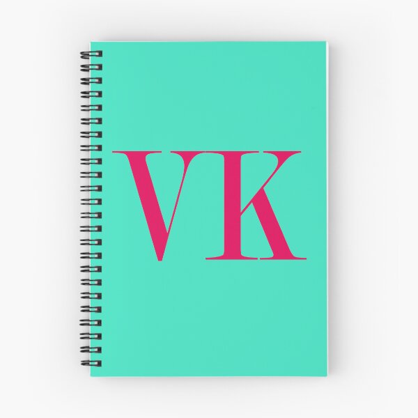 Item preview, The letters------VK----in fuscia color designed and sold by solgel47.
