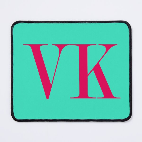 Item preview, The letters------VK----in fuscia color designed and sold by solgel47.