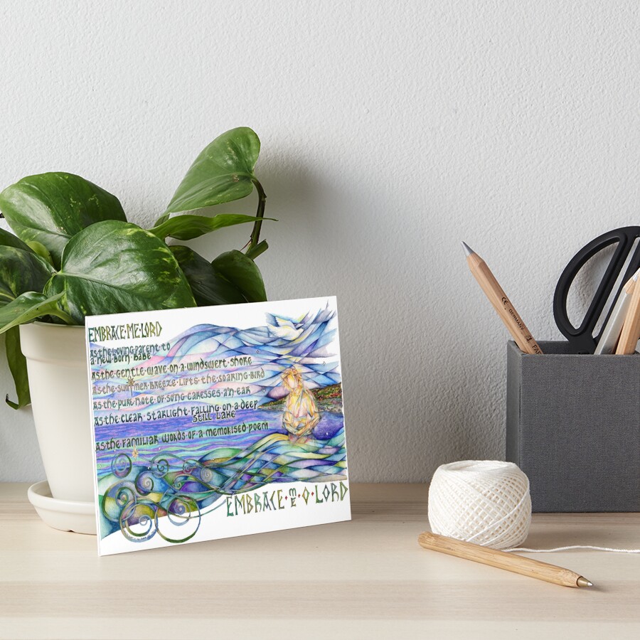 As The Touch Art Board Print