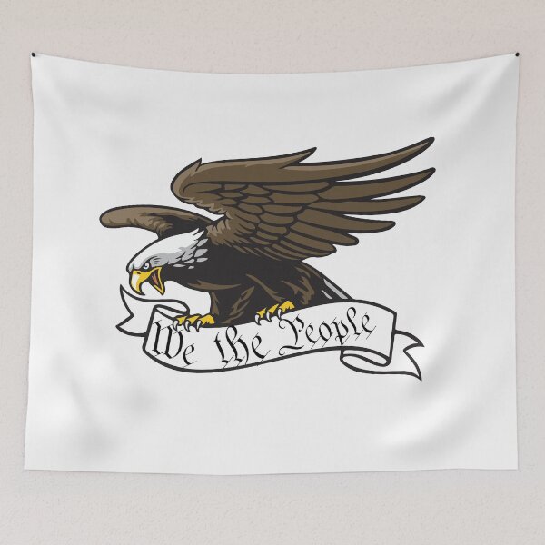 Item preview, we the people american eagle constitution. designed and sold by Bonobofy.