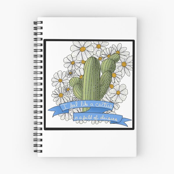 Item preview, Cactus in a Field of Daisies designed and sold by RiaDoodle.