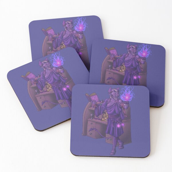 Item preview, Tiefling Wizard (Purple) designed and sold by ianablakeman.
