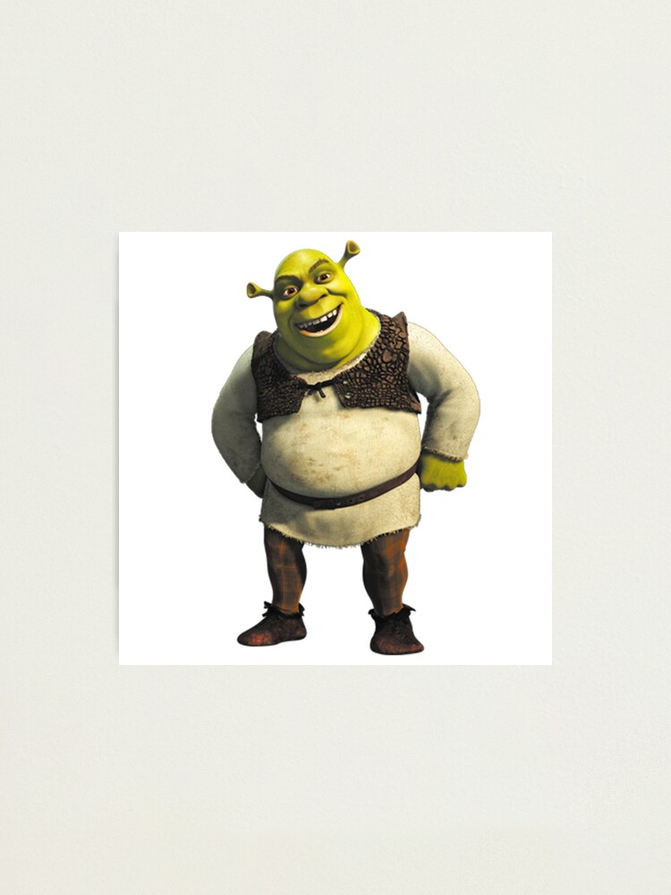 Shrek meme Photographic Print for Sale by Doflamingo99