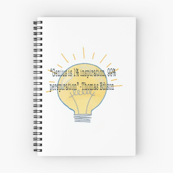 Item preview, Inspiration Perspiration Edison designed and sold by RiaDoodle.