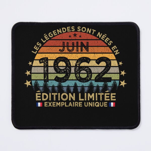 Item preview, Anniversaire 60 Ans Les Legendes Sont Nees en Juin 1962 designed and sold by cssdru.