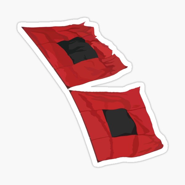 Aperçu de l'œuvre Drapeaux d'ouragan créée et vendue par morticiity.