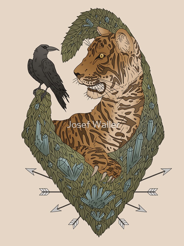 TIGER AND THE CROW - DULL by isabelin