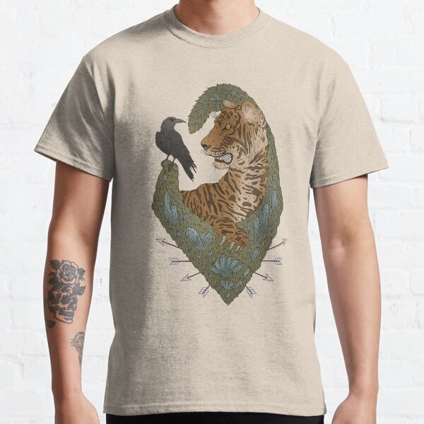 TIGER AND THE CROW - DULL Classic T-Shirt