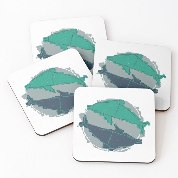 Item preview, Dolphin wanst green and blue designed and sold by Wanst-soraa.